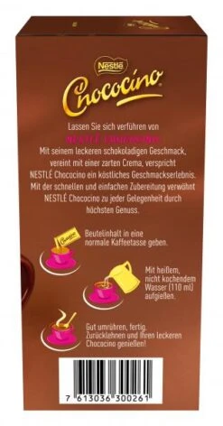Nestlé® Nestlé Chococino Trinkschokolade 10 Nestlé® Nestlé Chococino Trinkschokolade -Getränkeladen 4502090040 07613036300261 03