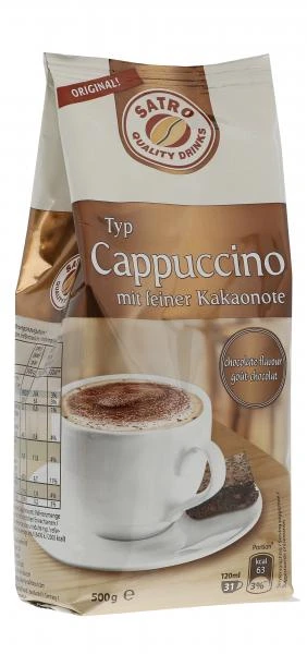 Satro Cappuccino Mit Feiner Kakaonote 3 Satro Cappuccino Mit Feiner Kakaonote