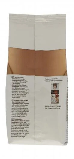 Satro Cappuccino Mit Feiner Kakaonote 8 Satro Cappuccino Mit Feiner Kakaonote -Getränkeladen 4502090612 4015767814629 03