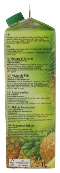 Wesergold Ananas-Nektar 5 Wesergold Ananas-Nektar – Bild 3