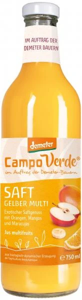 Campo Verde Demeter Saft Gelber Multi