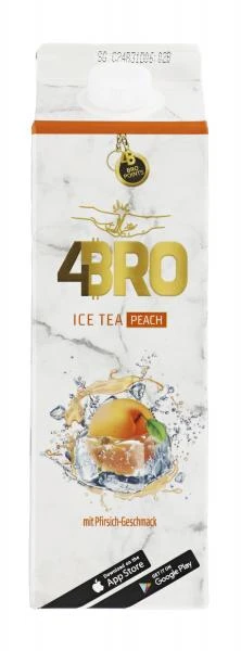 4Bro Ice Tea Pfirsich-Geschmack
