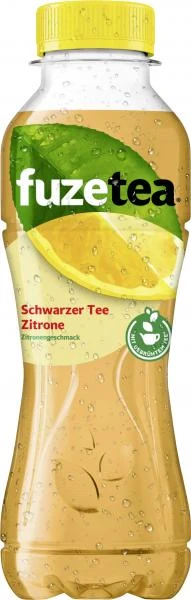 Fuze Tea Schwarzer Tee Zitrone (Einweg)