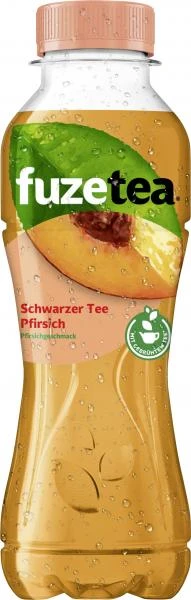 Fuze Tea Schwarzer Tee Pfirsich (Einweg)