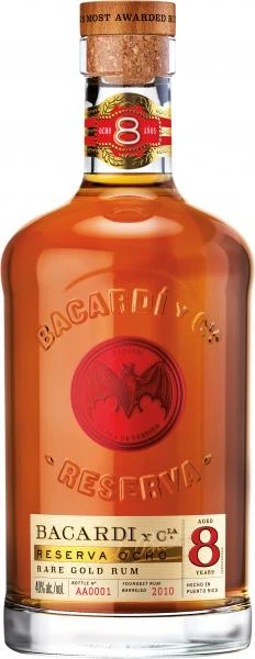 Bacardi Reserva Ocho Años 8Y Rum 3 Bacardi Reserva Ocho Años 8Y Rum
